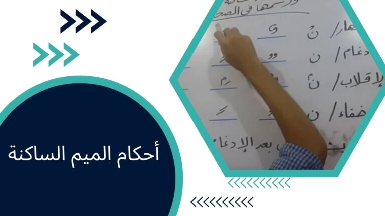 أحكام الميم الساكنة: الدليل الشامل