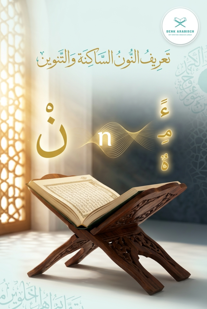 قواعد النون الساكنة والتنوين – الدليل الشامل في التجويد 2 تعريف النون الساكنة والتنوين