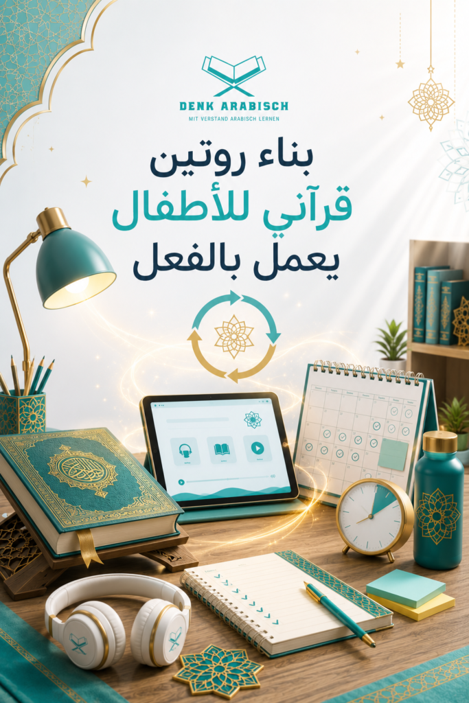 بناء روتين قرآني للأطفال يعمل بالفعل