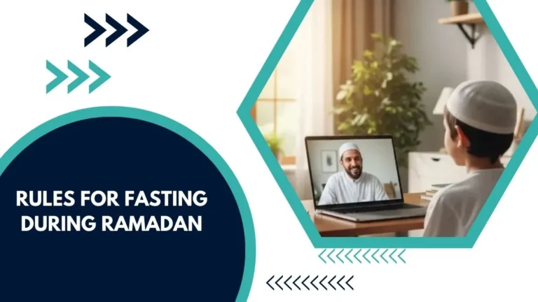 Rules for Fasting During Ramadan