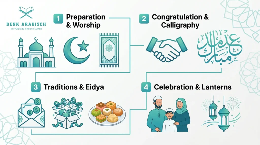 Eid Mubarak In Arabic