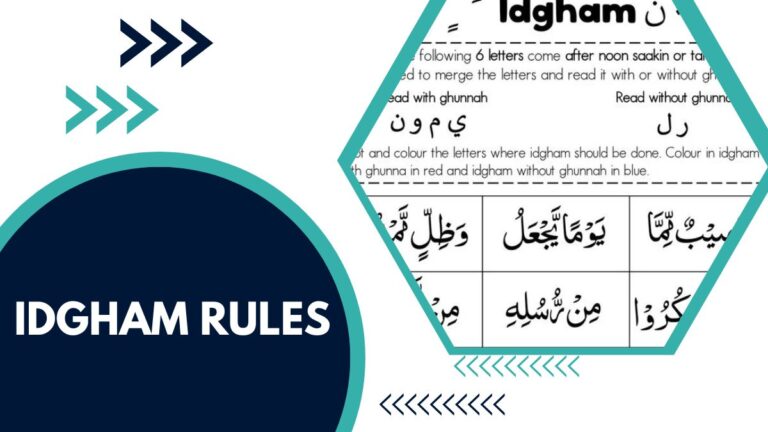 Idgham Rules With Examples