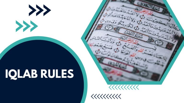 Iqlab Rules With Examples