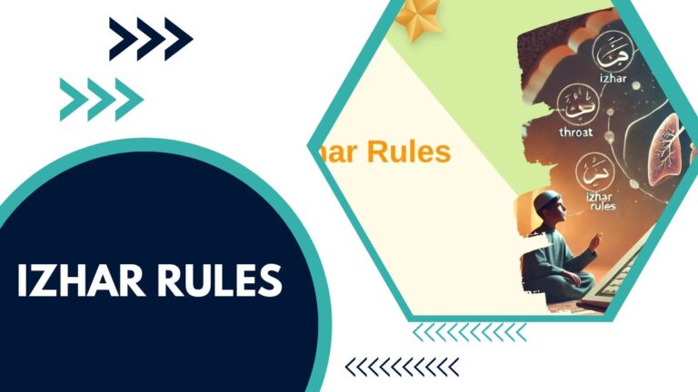 Izhar Rules – The Complete Guide With Examples