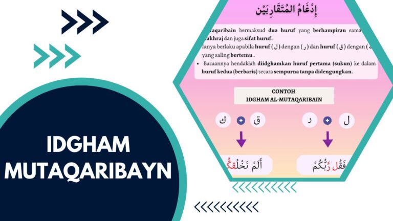 Idgham Mutaqaribayn – A Comprehensive Path To Perfect Tajweed