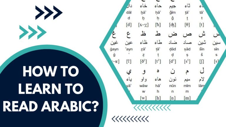 How To Learn To Read Arabic? – A Complete Beginner’s Guide