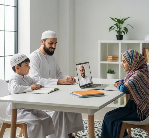 Tajweed-Regeln für Kinder verstehen und anwenden.