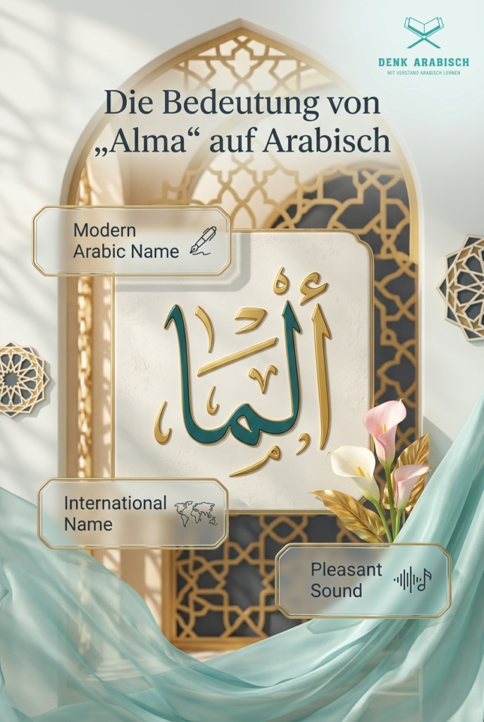 Die Bedeutung von „Alma auf Arabisch