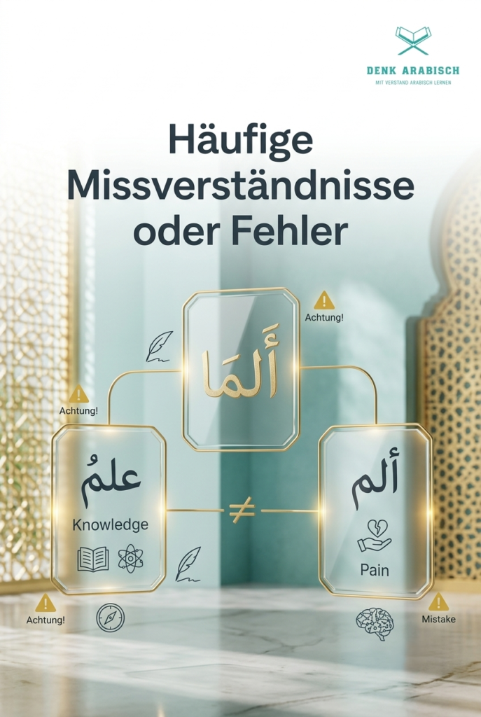 Haeufige Missverstaendnisse oder Fehler