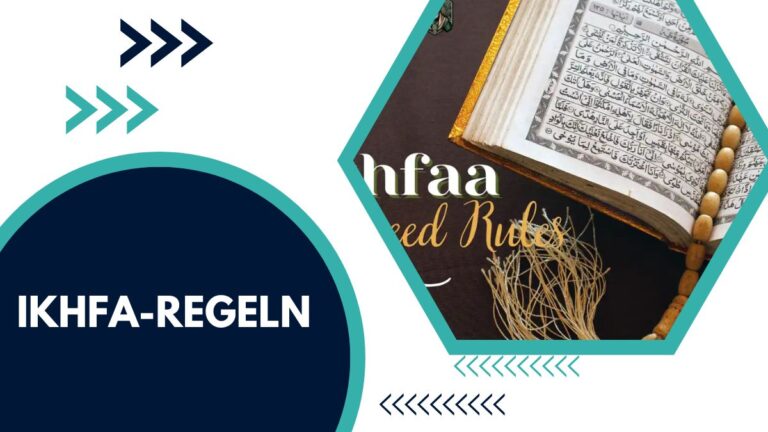 Ikhfa-Regeln mit Beispielen