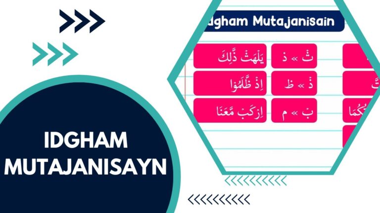 Idgham Mutajanisayn – Der Vollständige Leitfaden