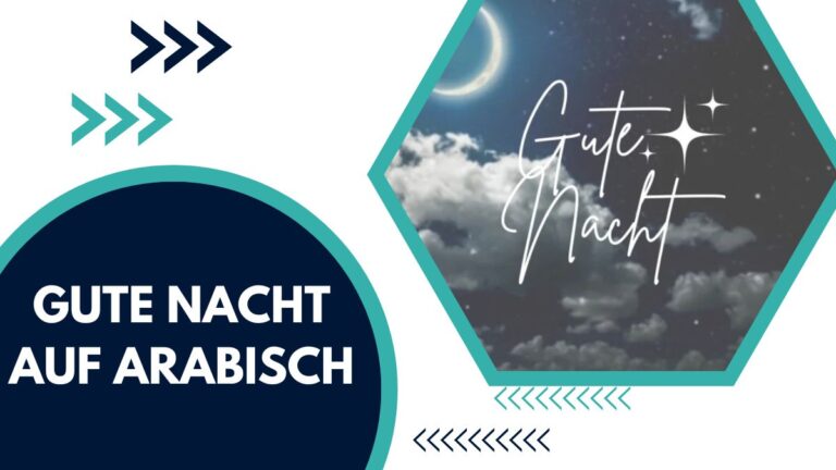 Gute Nacht Auf Arabisch